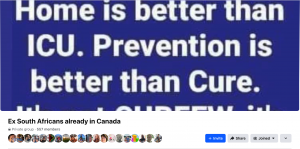 Ex South Africans already in Canada